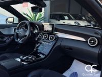 Mercedes Classe C 180 CABRIO PACK AMG BOITE AUTO FEUX LED 1ER PROPRIO - <small></small> 27.990 € <small>TTC</small> - #15