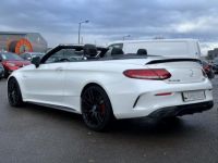 Mercedes Classe C Cabriolet 63 S AMG V8 BITURBO 510 CH SPEEDSHIFT ECHAPPEMENT SPORT / SIEGES MEMOIRE CHAUFF C63 63S - <small></small> 64.990 € <small>TTC</small> - #5