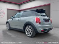 Mini One COOPER S 2.0i - Turbo S John Cooper Works TOIT PANO. OUVRANT/Sièges AV. CHAUFFANT / Factures d'entretien - <small></small> 16.190 € <small>TTC</small> - #5