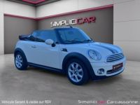 Mini One R57 CABRIOLET COOPER 1.6 i 16V 120 cv - <small></small> 8.990 € <small>TTC</small> - #1