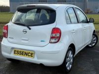 Nissan Micra IV - 1.2i 12V 80ch (4 cv) BVM5 Blanc 5 portes Acenta 2012 - <small></small> 6.990 € <small>TTC</small> - #2