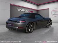 Porsche 718 BOXSTER 2.5i 350 PDK **FULL CARNET PORSCHE**PORSCHE APPROVED POSSIBLE** - <small></small> 63.718 € <small>TTC</small> - #31