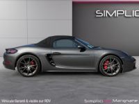 Porsche 718 BOXSTER 2.5i 350 PDK **FULL CARNET PORSCHE**PORSCHE APPROVED POSSIBLE** - <small></small> 63.718 € <small>TTC</small> - #32