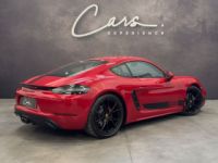 Porsche 718 Cayman GTS 365cv PDK– FRANÇAISE FULL OPTIONS TOUT CUIR ET ALCANTARA – CAMERA CARBONE ENTRETIEN TRAITEMENT CERAMIQUE - <small></small> 89.900 € <small>TTC</small> - #3