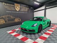 Porsche 718 Cayman PORSCHE 718 CAYMAN GTS 4.0L 400 CV – Manuelle – Vert Python / Intérieur GTS - <small></small> 102.990 € <small>TTC</small> - #1