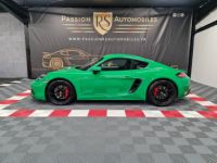 Porsche 718 Cayman PORSCHE 718 CAYMAN GTS 4.0L 400 CV – Manuelle – Vert Python / Intérieur GTS - <small></small> 102.990 € <small>TTC</small> - #6