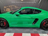 Porsche 718 Cayman PORSCHE 718 CAYMAN GTS 4.0L 400 CV – Manuelle – Vert Python / Intérieur GTS - <small></small> 102.990 € <small>TTC</small> - #7