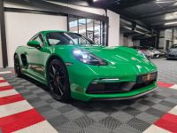 Porsche 718 Cayman PORSCHE 718 CAYMAN GTS 4.0L 400 CV – Manuelle – Vert Python / Intérieur GTS - <small></small> 102.990 € <small>TTC</small> - #23