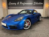 Porsche 718 Cayman S 350ch - <small></small> 59.990 € <small>TTC</small> - #1