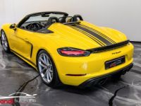 Porsche 718 Spyder 420ch Full op Jaune course PTS suivi complet Porsche & Porsche approved 12/2025 - <small></small> 105.000 € <small>TTC</small> - #9