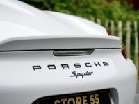 Porsche 718 Spyder 981 Boxter 3.8 BV6 - 2016 - <small></small> 119.900 € <small>TTC</small> - #49