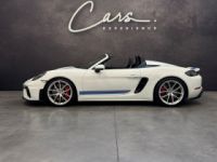 Porsche 718 Spyder Boxster 4.0 420cv – 1ère MAIN, FRANÇAIS TOUT CUIR ET ALCANTARA CAMERA BAQUETS CARBONE FULL OPTIONS à partir de 1490 -mois - <small></small> 119.900 € <small>TTC</small> - #2