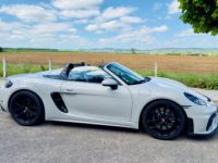 Porsche 718 Spyder Porsche 718 SPyder Gris Craie - Francais - PSE - Sport Chrono - Pack Carbone - Full PPF - 15k Kms- PDLS+ - BOSE - <small></small> 122.890 € <small>TTC</small> - #2