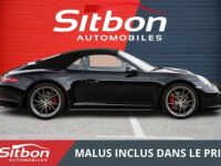 Porsche 911 991 Phase 2 Carrera 4S Cabriolet 3.0 420 PDK - 21kE doptions | 991.2 - <small></small> 124.980 € <small>TTC</small> - #4