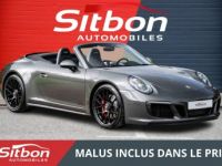 Porsche 911 991 Phase 2 Carrera GTS Cabriolet 3.0 450 PDK + 22kE doptions | LIFT | Quartz | 991.2 - <small></small> 134.980 € <small>TTC</small> - #1