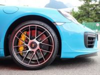 Porsche 911 991 Phase 2 Turbo S 3.8 580 Bleu Miami + Bicolor Craie/Graphite | 20kE doptions | 991.2 - <small></small> 159.980 € <small>TTC</small> - #29