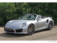 Porsche 911 (991) TURBO S CABRIOLET | LLD 990e-Mois GT SILBER PDLS+ CARBON PCCB BURMEISTER - <small></small> 144.900 € <small>TTC</small> - #1