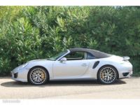 Porsche 911 (991) TURBO S CABRIOLET | LLD 990e-Mois GT SILBER PDLS+ CARBON PCCB BURMEISTER - <small></small> 144.900 € <small>TTC</small> - #3