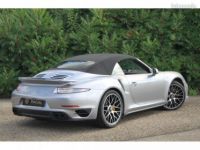 Porsche 911 (991) TURBO S CABRIOLET | LLD 990e-Mois GT SILBER PDLS+ CARBON PCCB BURMEISTER - <small></small> 144.900 € <small>TTC</small> - #5