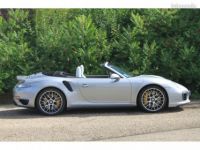 Porsche 911 (991) TURBO S CABRIOLET | LLD 990e-Mois GT SILBER PDLS+ CARBON PCCB BURMEISTER - <small></small> 144.900 € <small>TTC</small> - #6