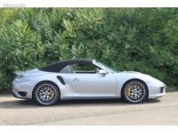 Porsche 911 (991) TURBO S CABRIOLET | LLD 990e-Mois GT SILBER PDLS+ CARBON PCCB BURMEISTER - <small></small> 144.900 € <small>TTC</small> - #7