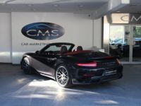 Porsche 911 991 TURBO S CABRIOLET 3.8 560 PDK - <small>A partir de </small>1.490 EUR <small>/ mois</small> - #4