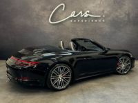 Porsche 911 991.2 Carrera 4S Cabriolet 3.0 420cv – FRANÇAISE ROUES AR DIRECTRICE ECHAPPEMENT SPORT JANTES 20’ TURBO BOSE CHRONO CAMERA - - <small></small> 134.900 € <small>TTC</small> - #3