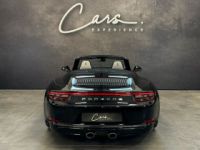 Porsche 911 991.2 Carrera 4S Cabriolet 3.0 420cv – FRANÇAISE ROUES AR DIRECTRICE ECHAPPEMENT SPORT JANTES 20’ TURBO BOSE CHRONO CAMERA - - <small></small> 134.900 € <small>TTC</small> - #4