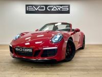 Porsche 911 991.2 Carrera GTS Cabriolet 3.0 450 ch PDK CarPlay/ Caméra/ PDLS+/ PA 09/2025 - <small></small> 134.990 € <small>TTC</small> - #1