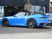 Porsche 911 992 TURBO S Cabriolet 1ere main 650 CV Bleu Requin Origine France 2022 LOA 1918,95 Euros / mois - <small></small> 260.000 € <small>TTC</small> - #4