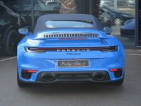 Porsche 911 992 TURBO S Cabriolet 1ere main 650 CV Bleu Requin Origine France 2022 LOA 1918,95 Euros / mois - <small></small> 260.000 € <small>TTC</small> - #5