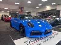 Porsche 911 992 TURBO S Cabriolet 1ere main 650 CV Bleu Requin Origine France 2022 LOA 1918,95 Euros / mois - <small></small> 260.000 € <small>TTC</small> - #16