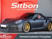 Porsche 911 992 Turbo S Coupe Dolomite 3.7 650 PDK Cuir Bleu - <small></small> 215.980 € <small>TTC</small> - #1