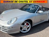 Porsche 911 Cabriolet ( 997 ) Carrera 4S Echappement Sport PASM Carnet d'entretien TVA récupérable pour les pros marchands Garantie 12 Mois personnalisable - <small></small> 59.800 € <small>TTC</small> - #1