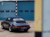 Porsche 911 Carrera 3.2 Cabrio | Prussian Blue - <small></small> 64.000 € <small>TTC</small> - #8