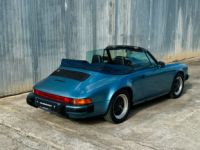 Porsche 911 Carrera 3.2 Cabriolet Bleu Iris 1986 - <small></small> 65.900 € <small>TTC</small> - #3