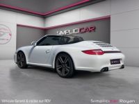 Porsche 911 CARRERA 4 CABRIOLET 997 S Cabriolet 3.8i 385 PDK Pack Chrono Jantes Turbo GARANTIE 1 AN - <small></small> 79.980 € <small>TTC</small> - #6