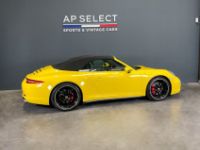 Porsche 991 Carrera 4S 400ch PDK Racing jaune, Carbon, Bose - <small></small> 104.990 € <small>TTC</small> - #16