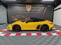 Porsche 992 PORSCHE 992 CARRERA 4S CABRIOLET JAUNE RACING – ÉCHAPPEMENT SPORT / SPORT DESIGN - <small></small> 139.990 € <small></small> - #5