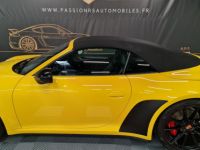 Porsche 992 PORSCHE 992 CARRERA 4S CABRIOLET JAUNE RACING – ÉCHAPPEMENT SPORT / SPORT DESIGN - <small></small> 139.990 € <small></small> - #8