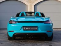 Porsche Boxster 718 GTS bleu miami / Echappement sport / Chrono / Garantie 12 mois - <small></small> 83.700 € <small>TTC</small> - #6