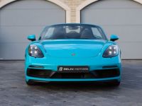 Porsche Boxster 718 GTS bleu miami / Echappement sport / Chrono / Garantie 12 mois - <small></small> 83.700 € <small>TTC</small> - #5