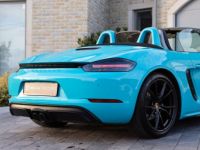 Porsche Boxster 718 GTS bleu miami / Echappement sport / Chrono / Garantie 12 mois - <small></small> 83.700 € <small>TTC</small> - #3