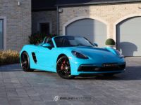 Porsche Boxster 718 GTS bleu miami / Echappement sport / Chrono / Garantie 12 mois - <small></small> 83.700 € <small>TTC</small> - #1