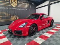 Porsche Cayman PORSCHE CAYMAN 981 GTS 3.4L 340 CV PDK – 40 000 KM – Rouge Carmin – BOSE/PCM/Ciel De Toit Alcantara - <small></small> 82.990 € <small>TTC</small> - #11