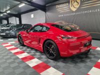 Porsche Cayman PORSCHE CAYMAN 981 GTS 3.4L 340 CV PDK – 40 000 KM – Rouge Carmin – BOSE/PCM/Ciel De Toit Alcantara - <small></small> 82.990 € <small>TTC</small> - #12