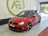 Volkswagen Golf 6 GTI 2.0 TSI 210 DSG6 TOIT OUVRANT CAMERA SIEGE CHAUFFANT GPS RADARS AV/AR - <small></small> 9.990 € <small>TTC</small> - #1