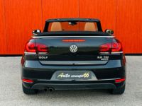 Volkswagen Golf Cabriolet 6 2.0 TDI 150 ch Carat bva - <small></small> 14.490 € <small>TTC</small> - #6