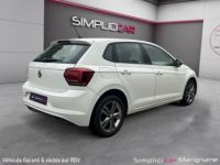 Volkswagen Polo 1.0 TSI 95 SS BVM5 Carat *GARANTIE 12 MOIS* SIEGES CHAUFFANTS ALCANTARA / CARPLAY - <small></small> 15.990 € <small>TTC</small> - #8