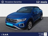 Volkswagen T-Roc CABRIOLET Cabriolet 1.0 TSI 110 Start/Stop BVM6 Style - <small></small> 29.900 € <small>TTC</small> - #1